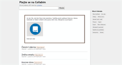 Desktop Screenshot of otazky.collabim.cz